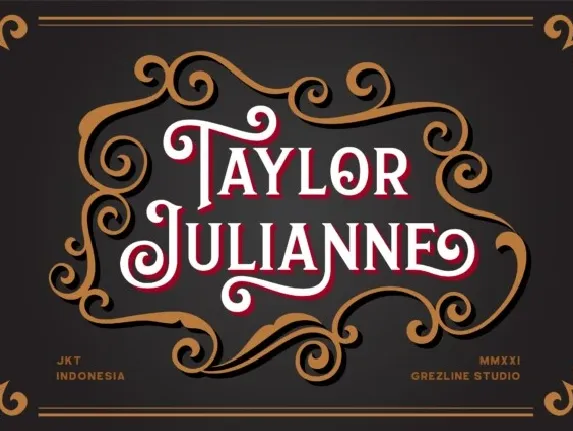 Taylor Julianne font