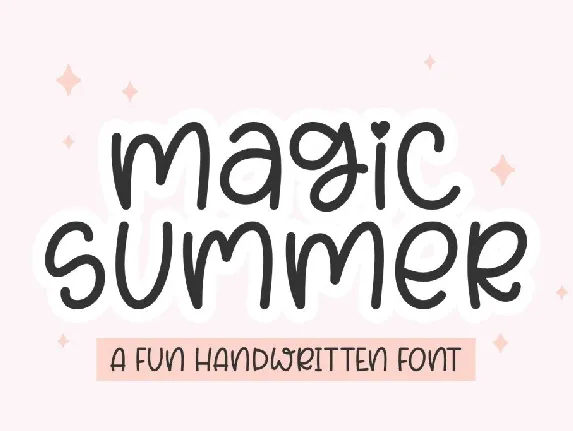 Magic Summer font