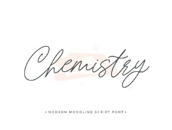 Chemistry font