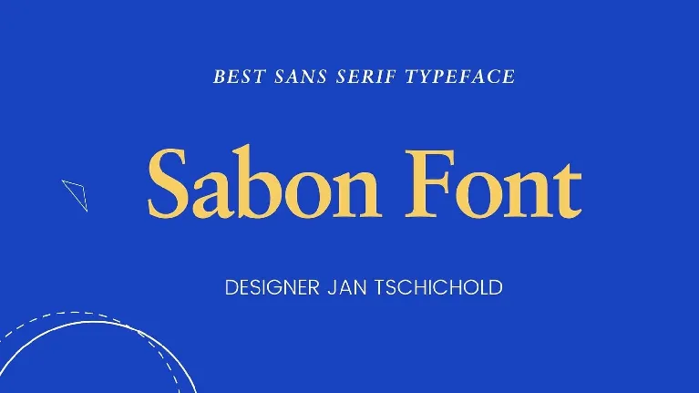 Sabon font