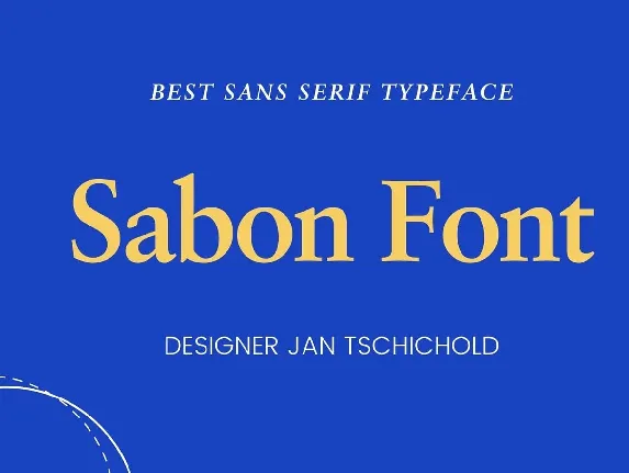 Sabon font