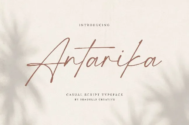 Antarika font