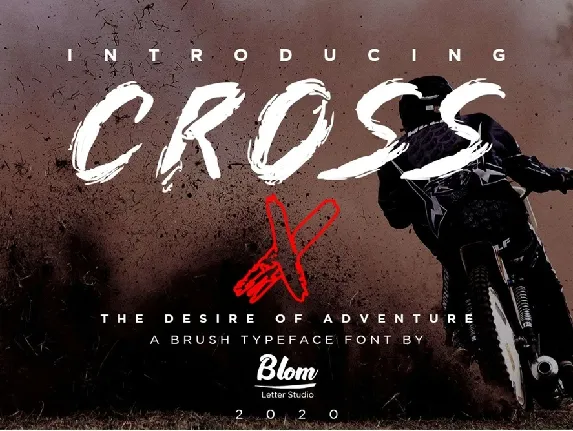 Cross X font