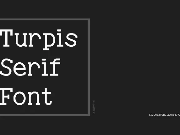 Turpis font