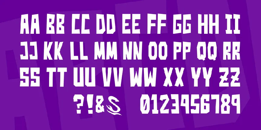 Simple Slum__G font