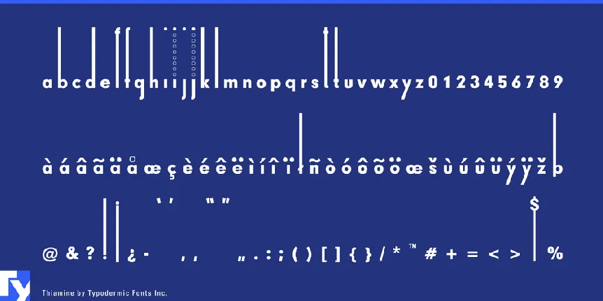 Thiamine font