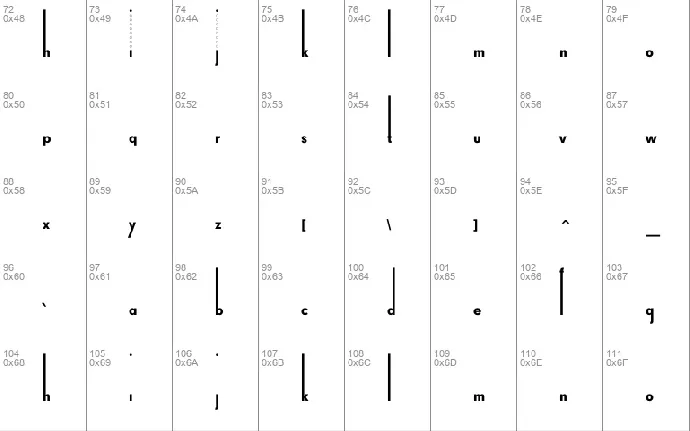 Thiamine font