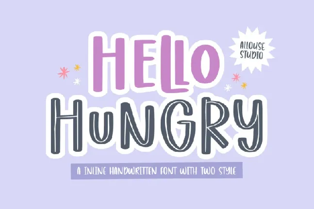 Hello Hungry font