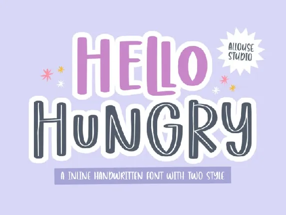 Hello Hungry font