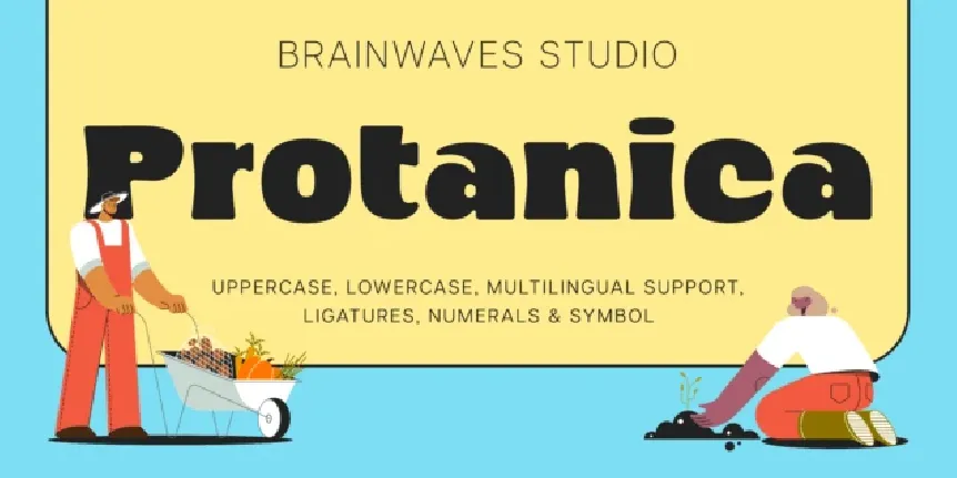 Protanica font