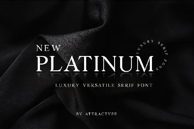 New Platinum font