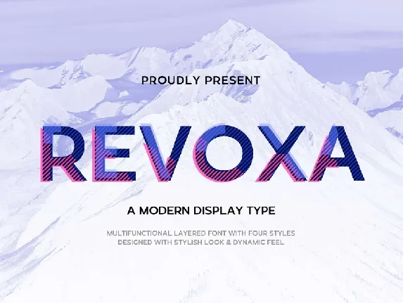 Revoxa font