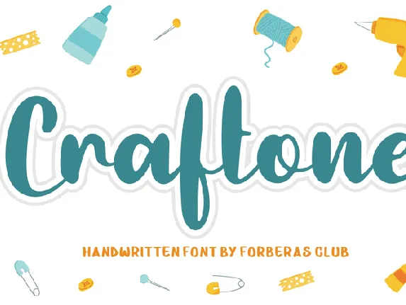 Craftone font