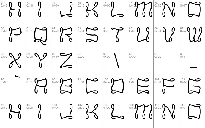 Gandhara font