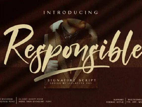 Responsible font