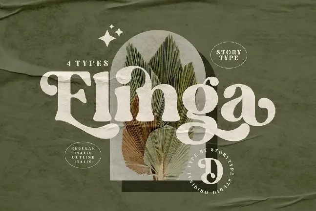 Elinga font