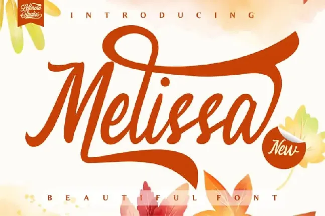 Melissa – Script font