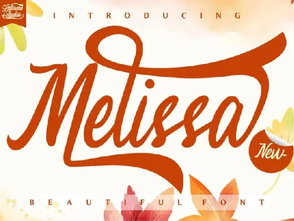 Melissa – Script font