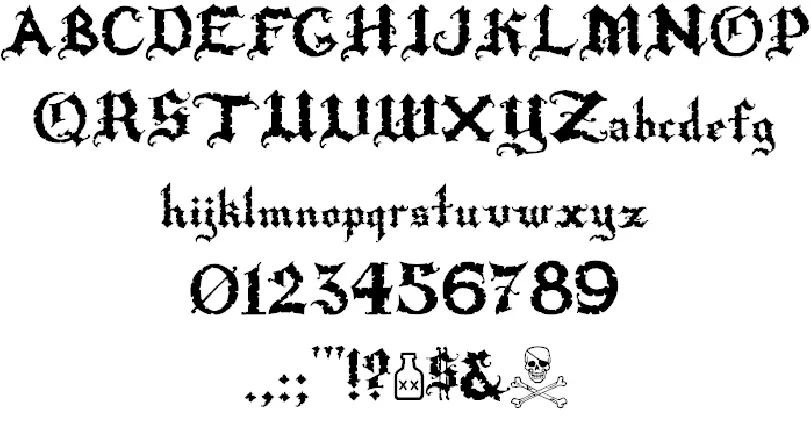 Rapscallion font