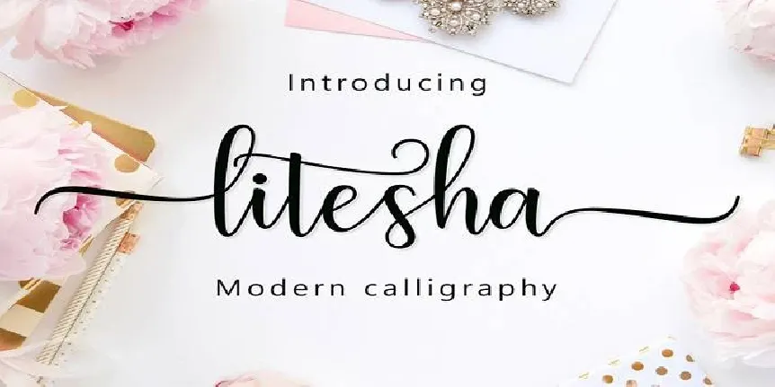 Litesha font