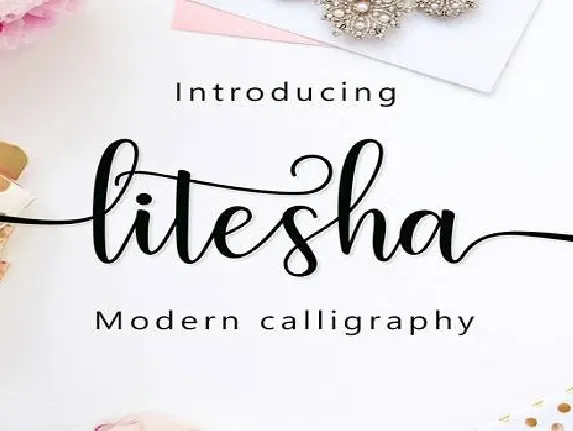 Litesha font