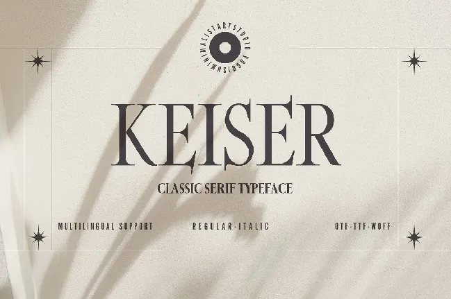 Keiser font