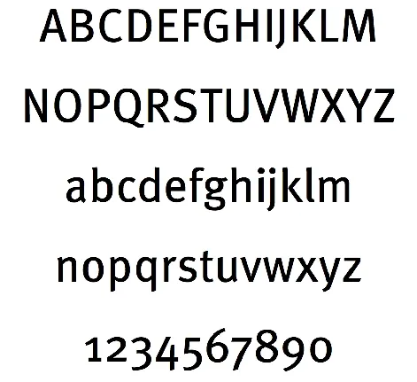 FF Meta font