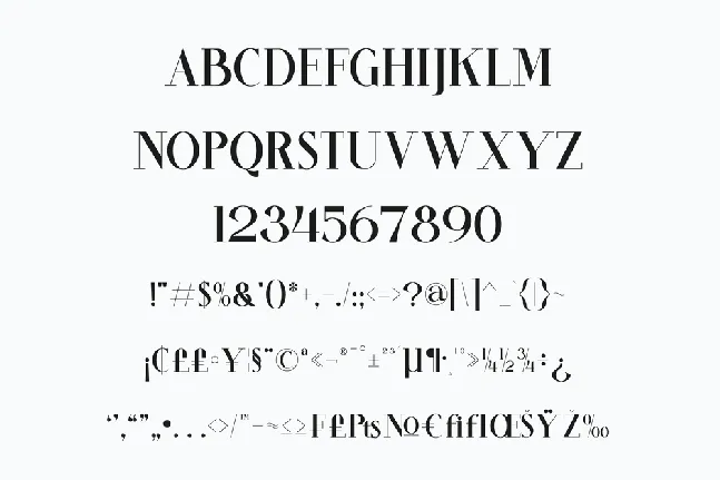 Cintary font