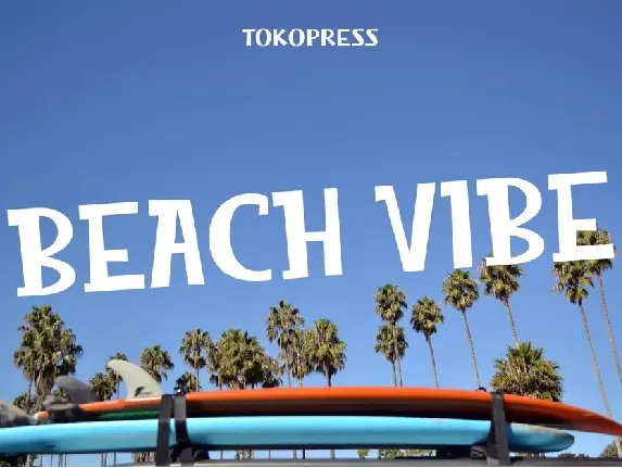 Beach Vibe font