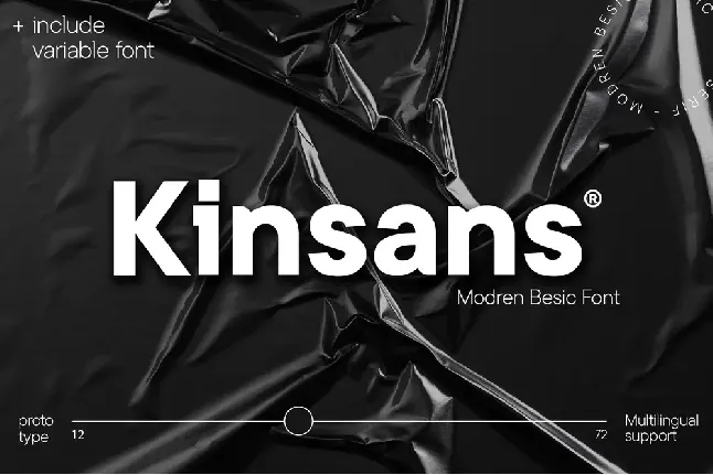 Kinsans font