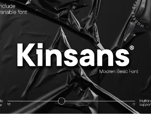 Kinsans font