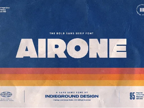 Airone font