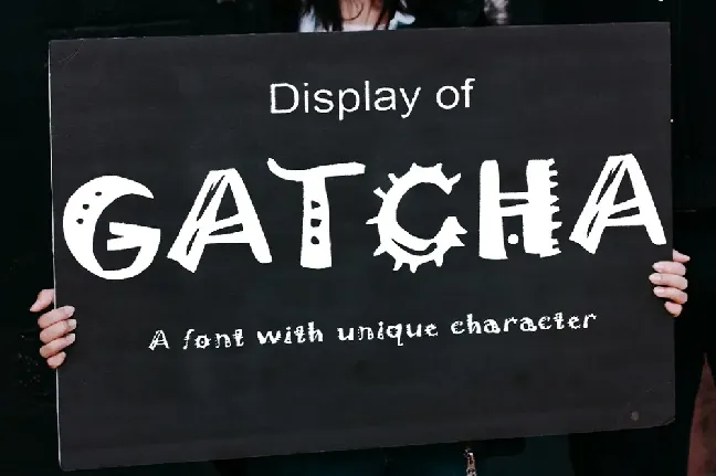 Gatcha Word font