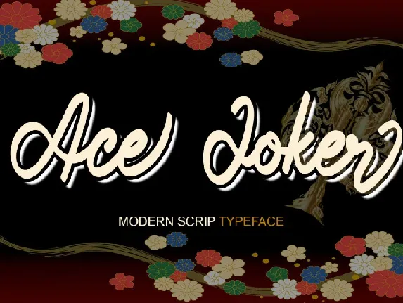 Ace Joker font