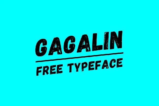 Gagalin font