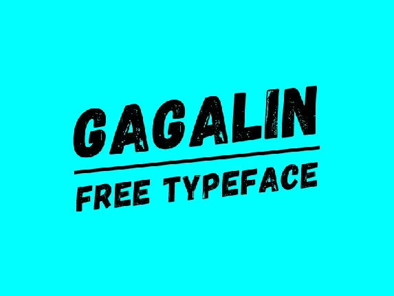 Gagalin font