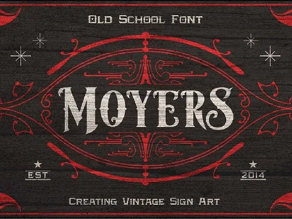 Moyers font