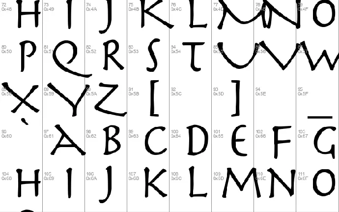 Herculanum font