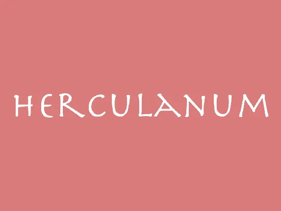 Herculanum font