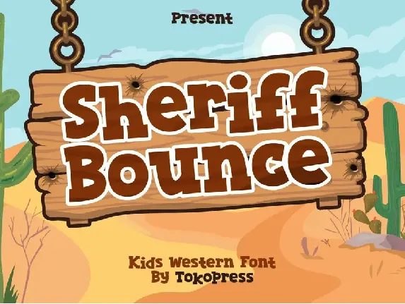 Sheriff Bounce font