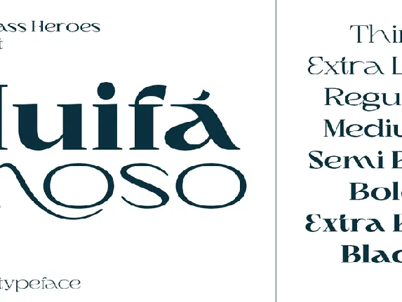 Muifamoso Demo font