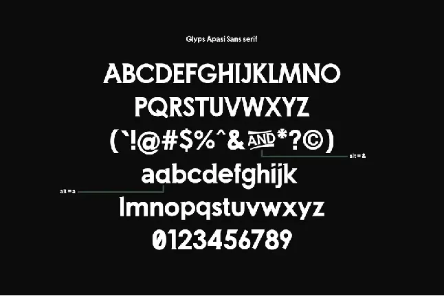 Apasi font