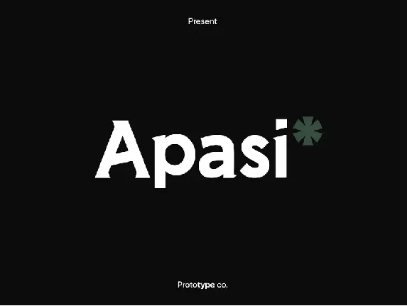 Apasi font