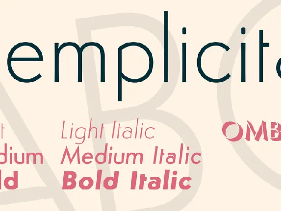 SemplicitÃ  font