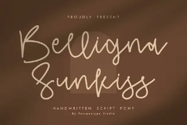 Belligna Sunkiss font