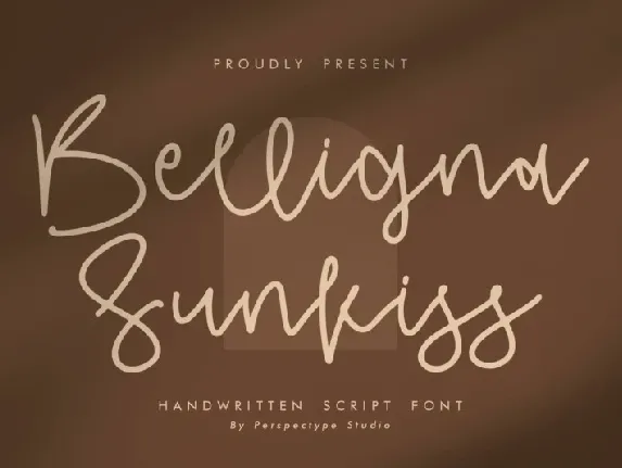 Belligna Sunkiss font