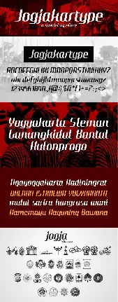 Jogjakartype font