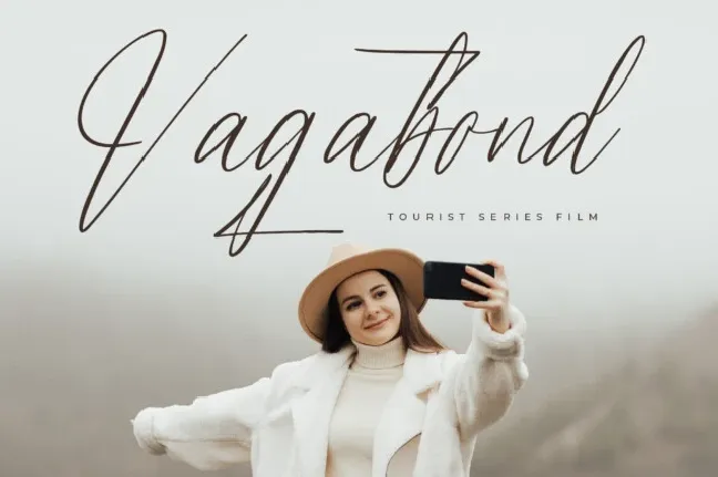 Verdagtis â€“ Modern Handwritten font