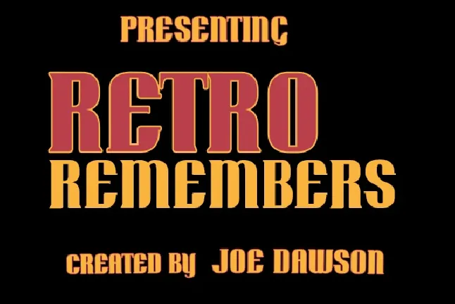 Retro Remembers font