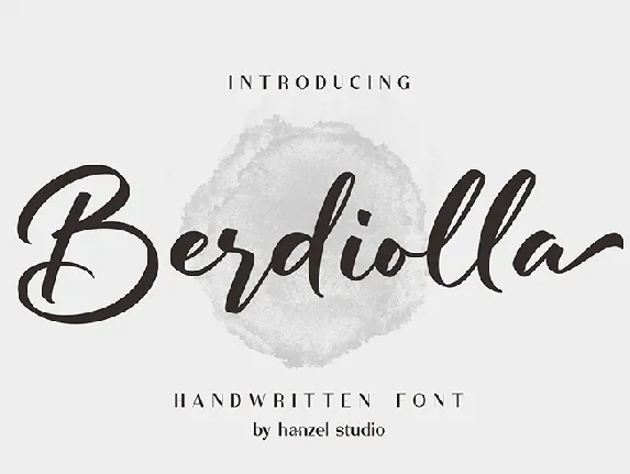 Berdiolla font